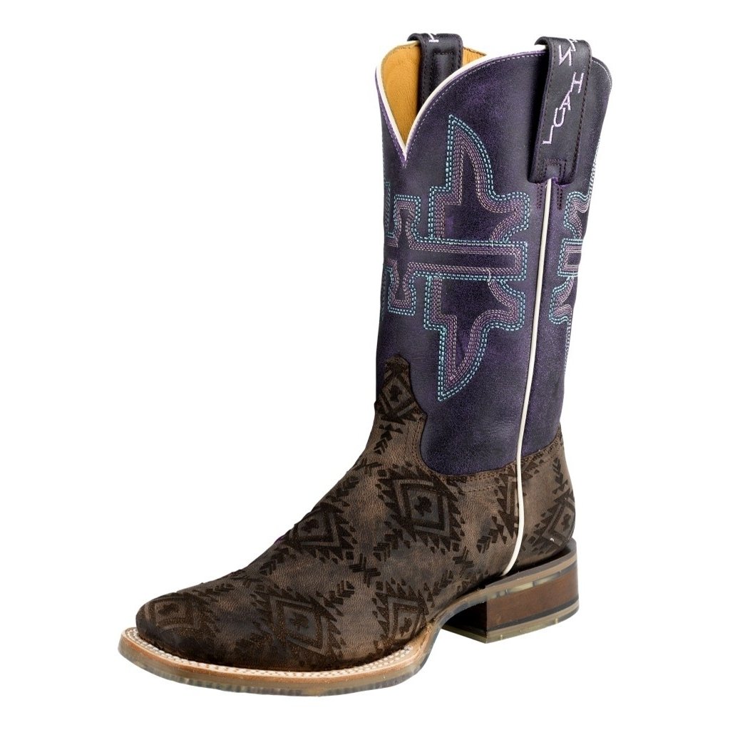 Tin Haul Western Boots Womens Aztec Purple 14-021-0007-1528 PU Image 1