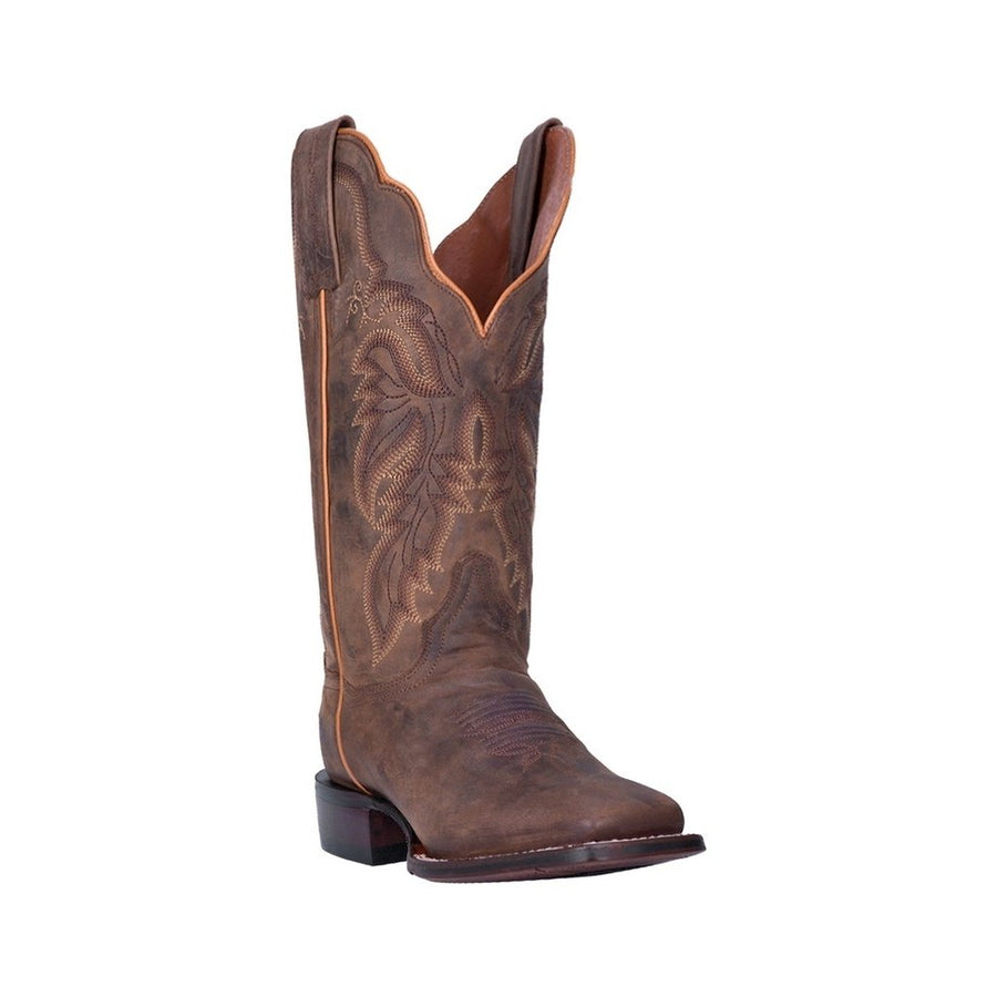 Dan Post Western Boots Womens Alexy Leather 12" Shaft Tan DP4572 Image 1