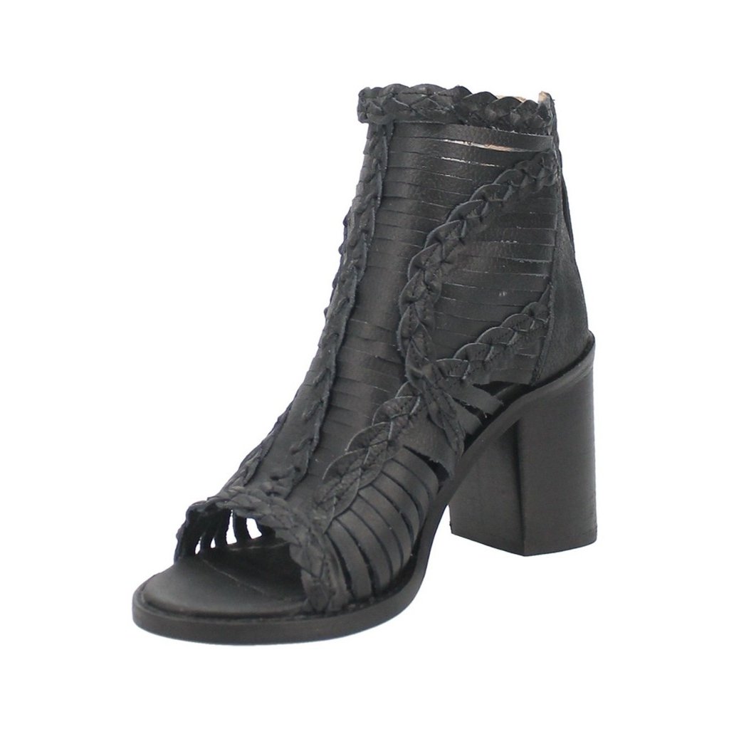 Dingo Fashion Boots Womens Jeezy 5" Open Toe Zip Closure DI788 Image 1