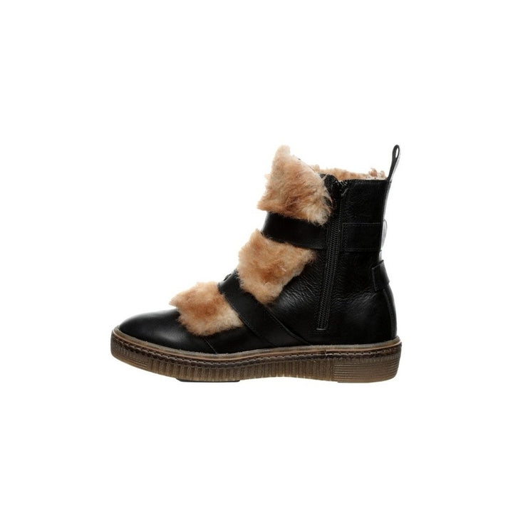 Bearpaw Outdoor Boots Womens Yolanda Zipper Sheepskin faux 2932W Image 2