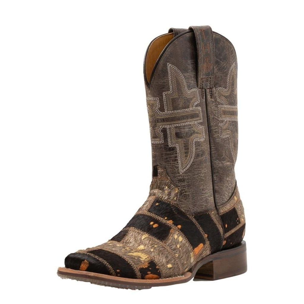 Tin Haul Western Boots Womens Furrlicious Brown 14-021-0007-1446 BR Image 1