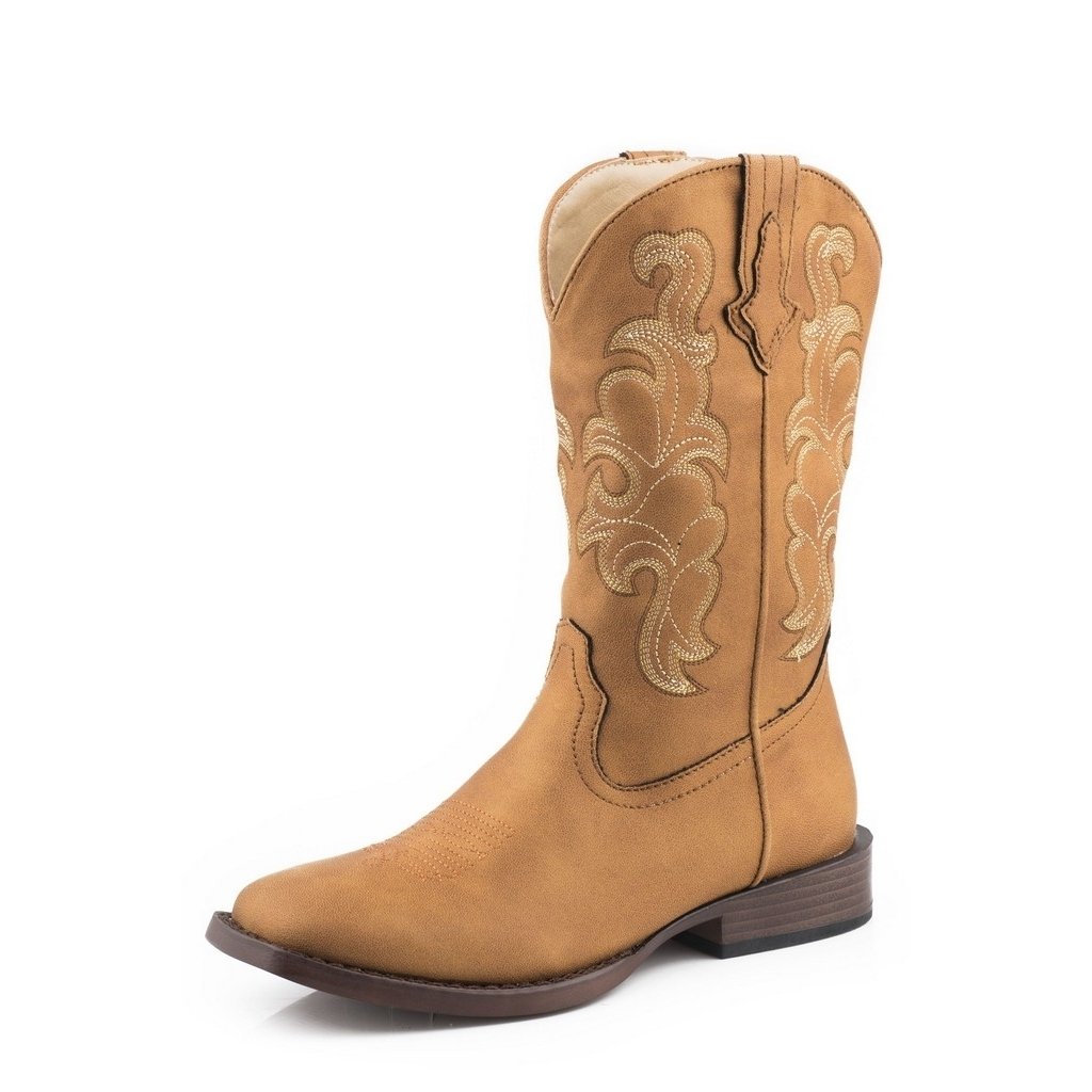 Roper Western Boots Womens Cowboy Classic Square 09-021-1900-2861 TA Image 1