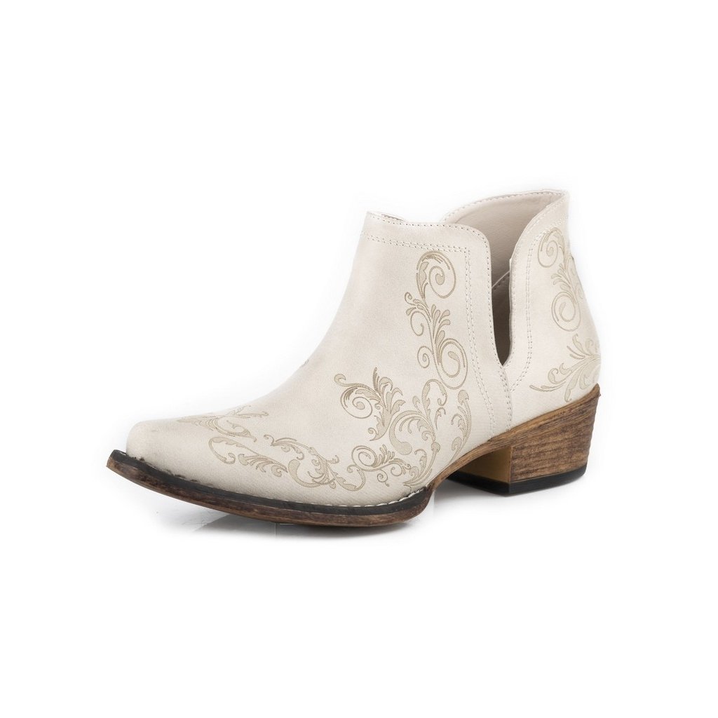 Roper Western Boots Womens Ava Laser White 09-021-1567-3273 WH Image 1