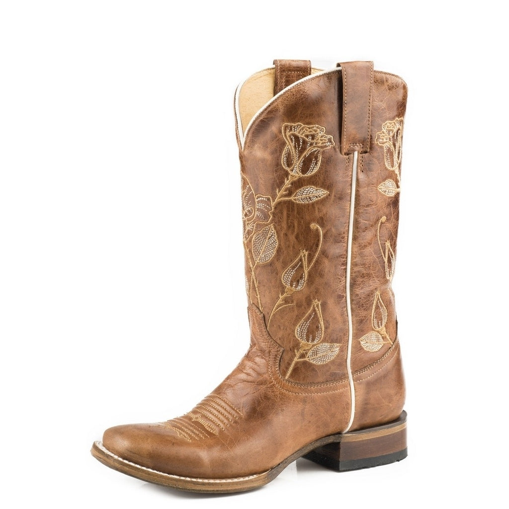 Roper Western Boots Womens Desert Rose 11" Brown 09-021-9200-0297 BR Image 1