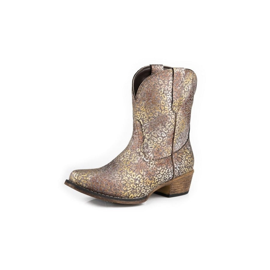 Roper Western Boots Womens Ingrid Shorty Glitter 09-021-1567-3262 TA Image 1