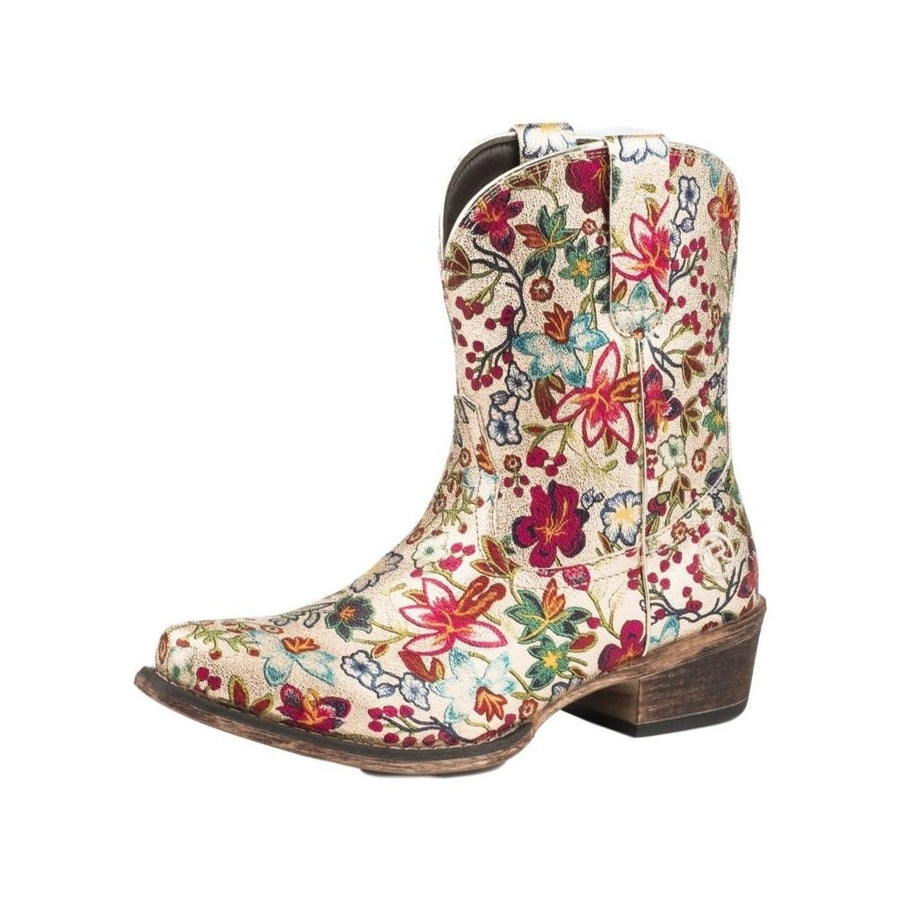 Roper Western Boots Womens Ingrid 7" Multi-Color 09-021-1567-1638 MU Image 1