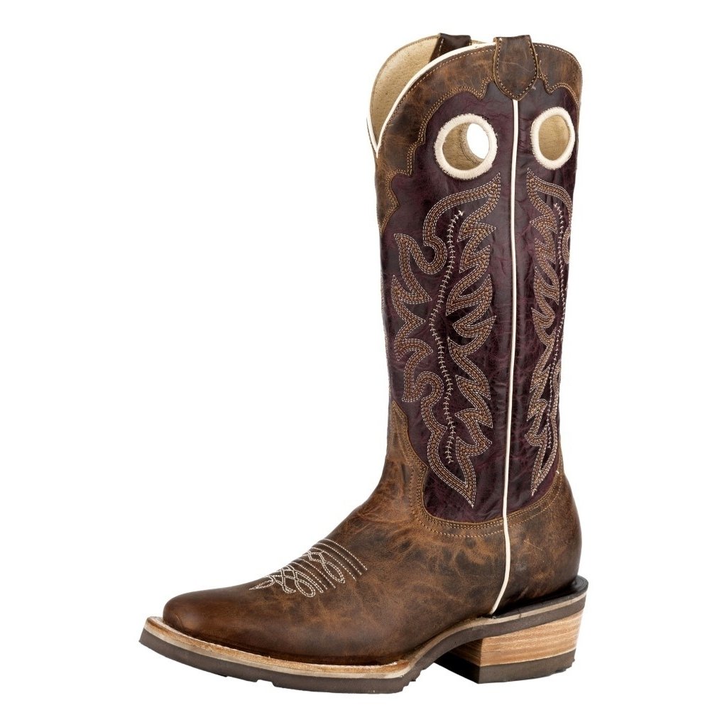 Roper Western Boots Womens Ride Em Cowgirl 09-021-8029-8597 BR Image 1