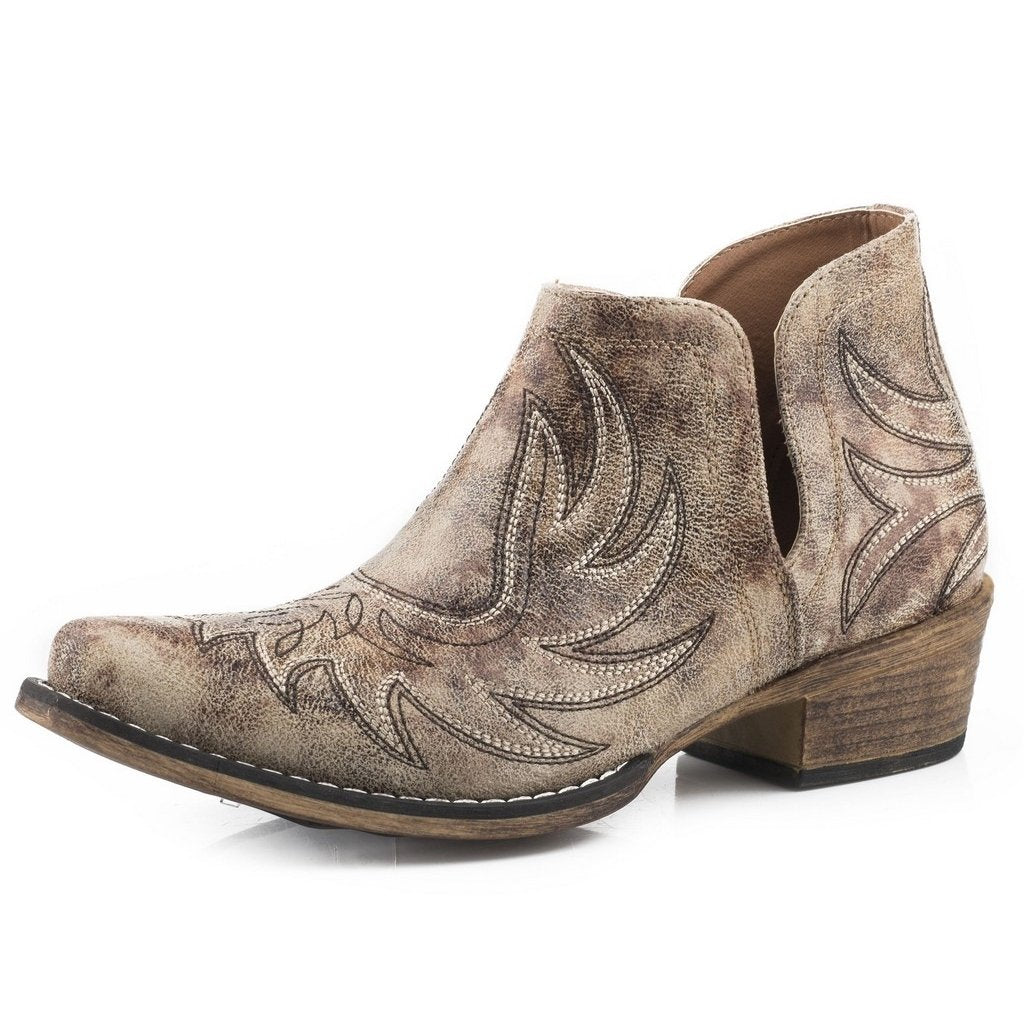 Roper Western Boots Womens Ava Double Open Sided 09-021-1567-2634 TA Image 1