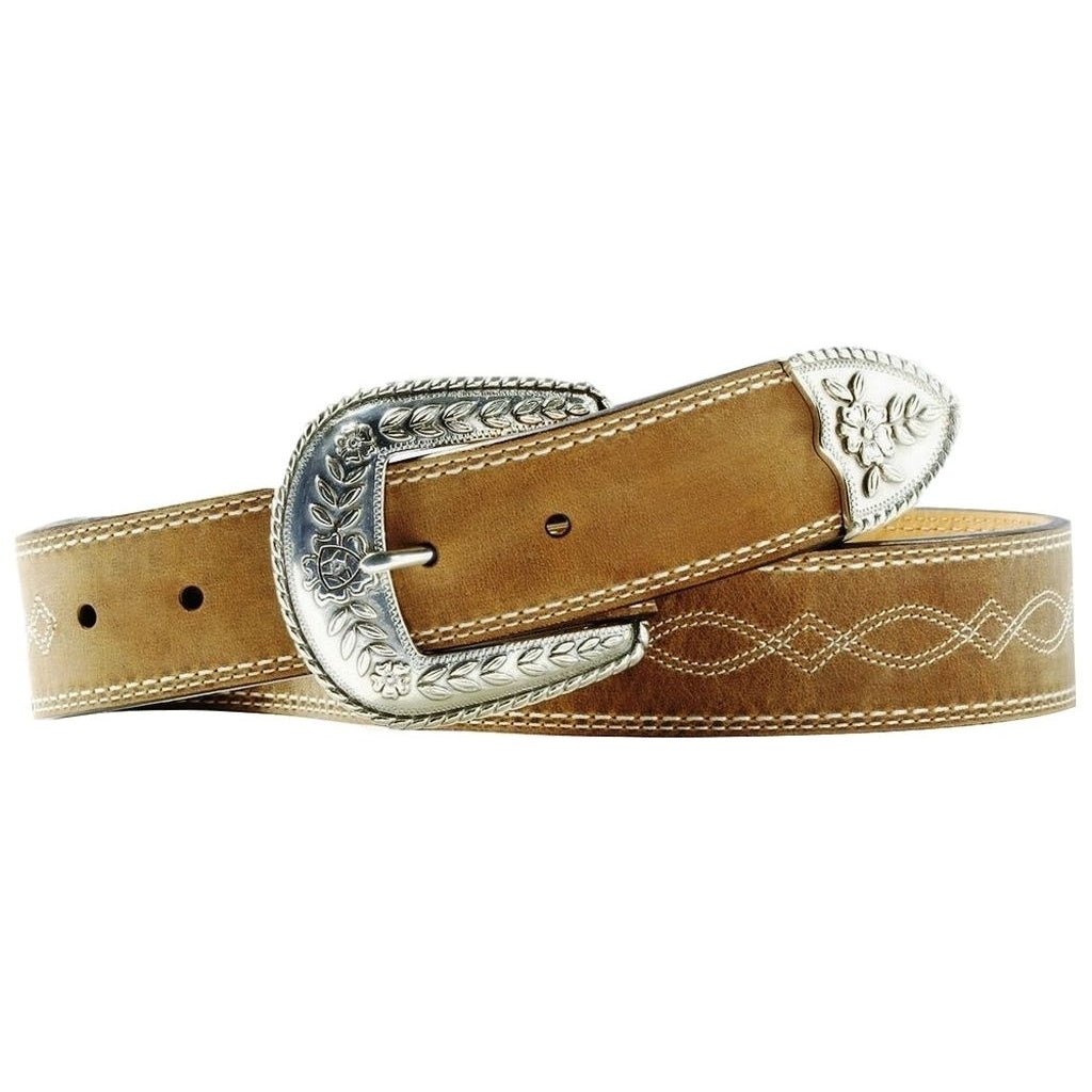 Ariat Western Belt Womens Fatbaby 3 Piece Russet Rebel A10004144 Image 1