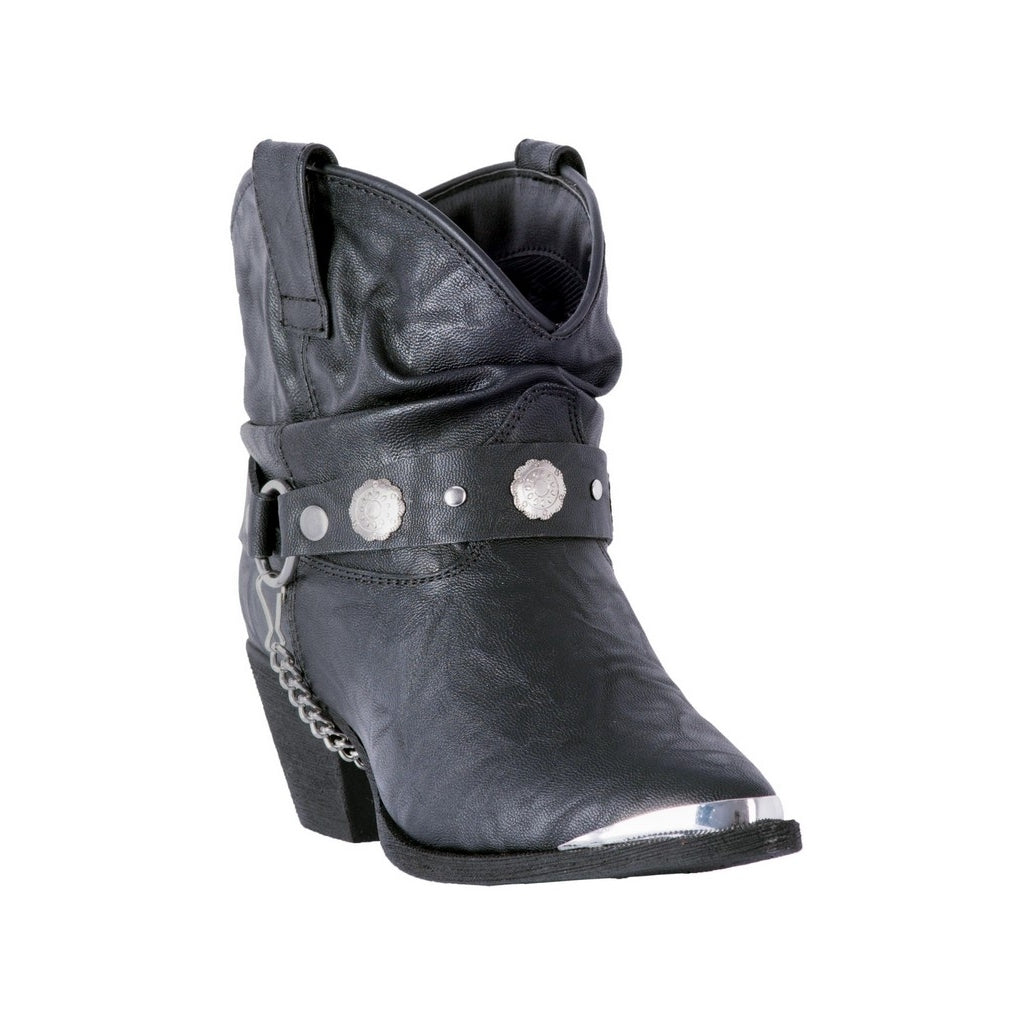 Dingo Fashion Boots Womens Fiona 6" Dancer Faux Leather Black DI8940 Image 1