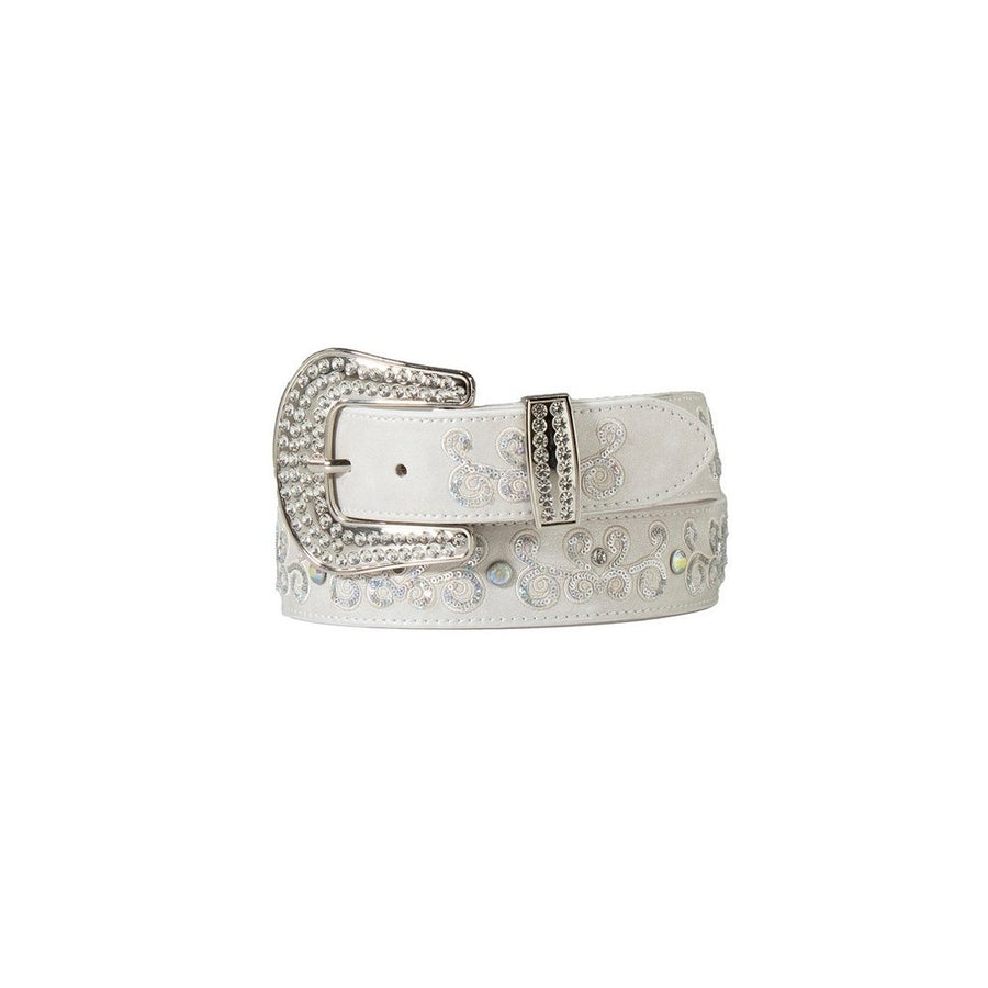 Angel Ranch Western Belt Womens Scrolling Embroidery D140006405 Image 1