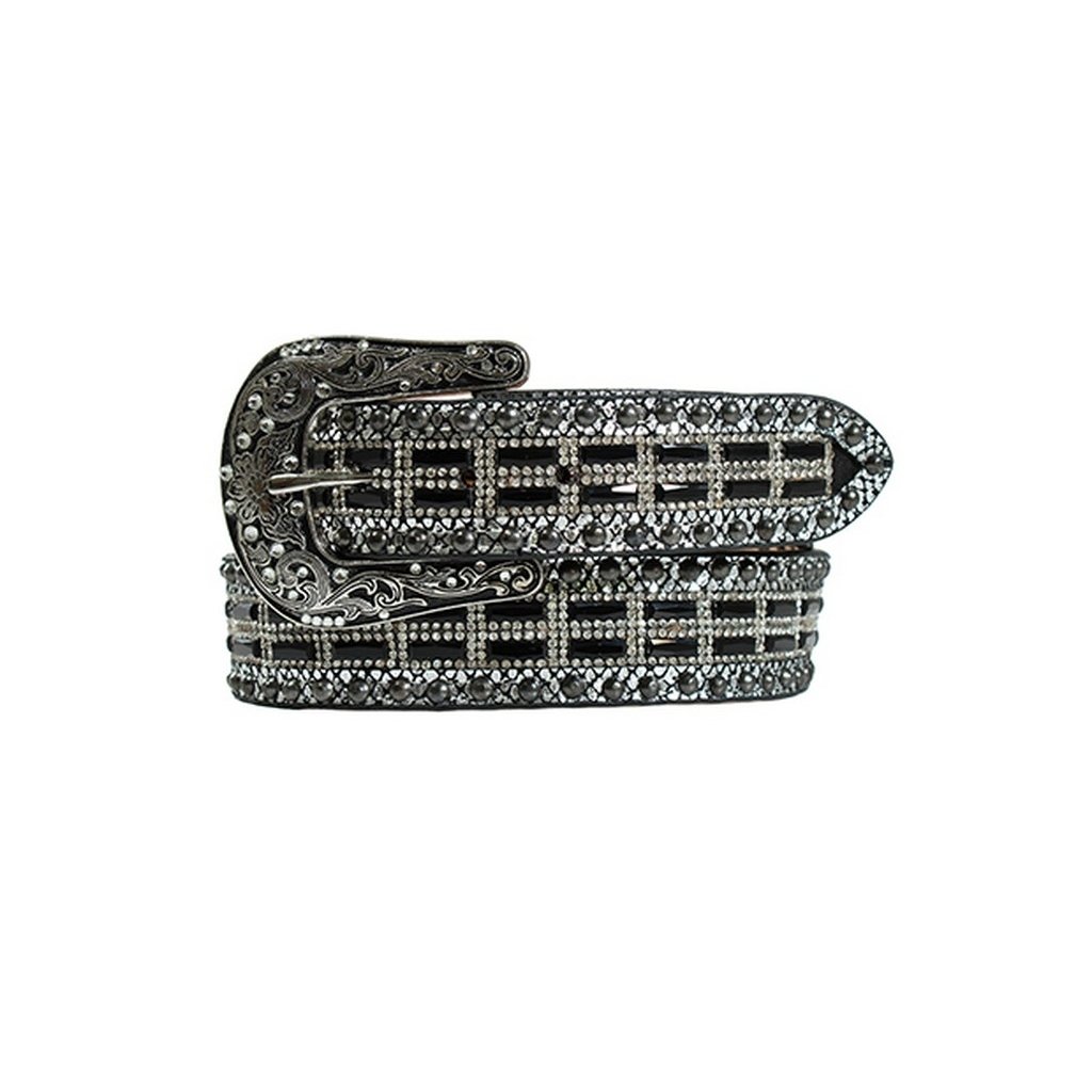 Nocona Western Belt Womens Studded Lizard Removable Buckle N320004601 Image 1