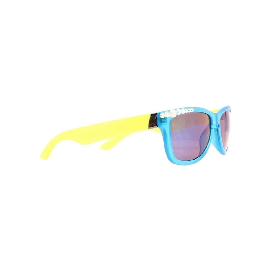 Blazin Roxx Western Sunglasses Womens Rhinestones Turq Yellow 1604233 Image 1