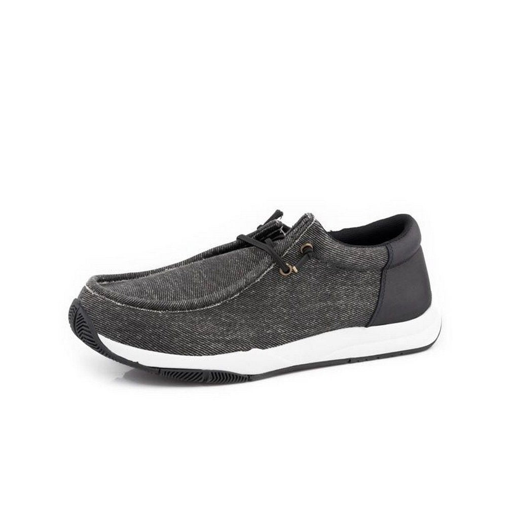 Roper Casual Shoes Mens Clearcut Low Black 09-020-1663-3446 BL Image 1