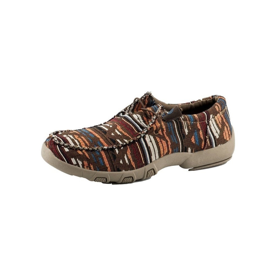 Roper Casual Shoes Mens Chillin Aztec Brown 09-020-1791-2699 BR Image 1