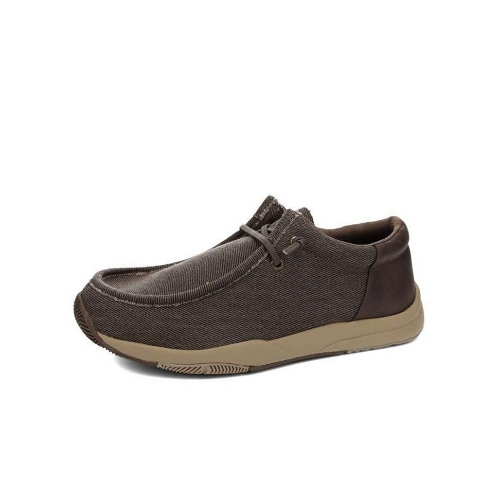 Roper Casual Shoes Mens Clearcut Low Canvas Brown 09-020-1663-3447 BR Image 1