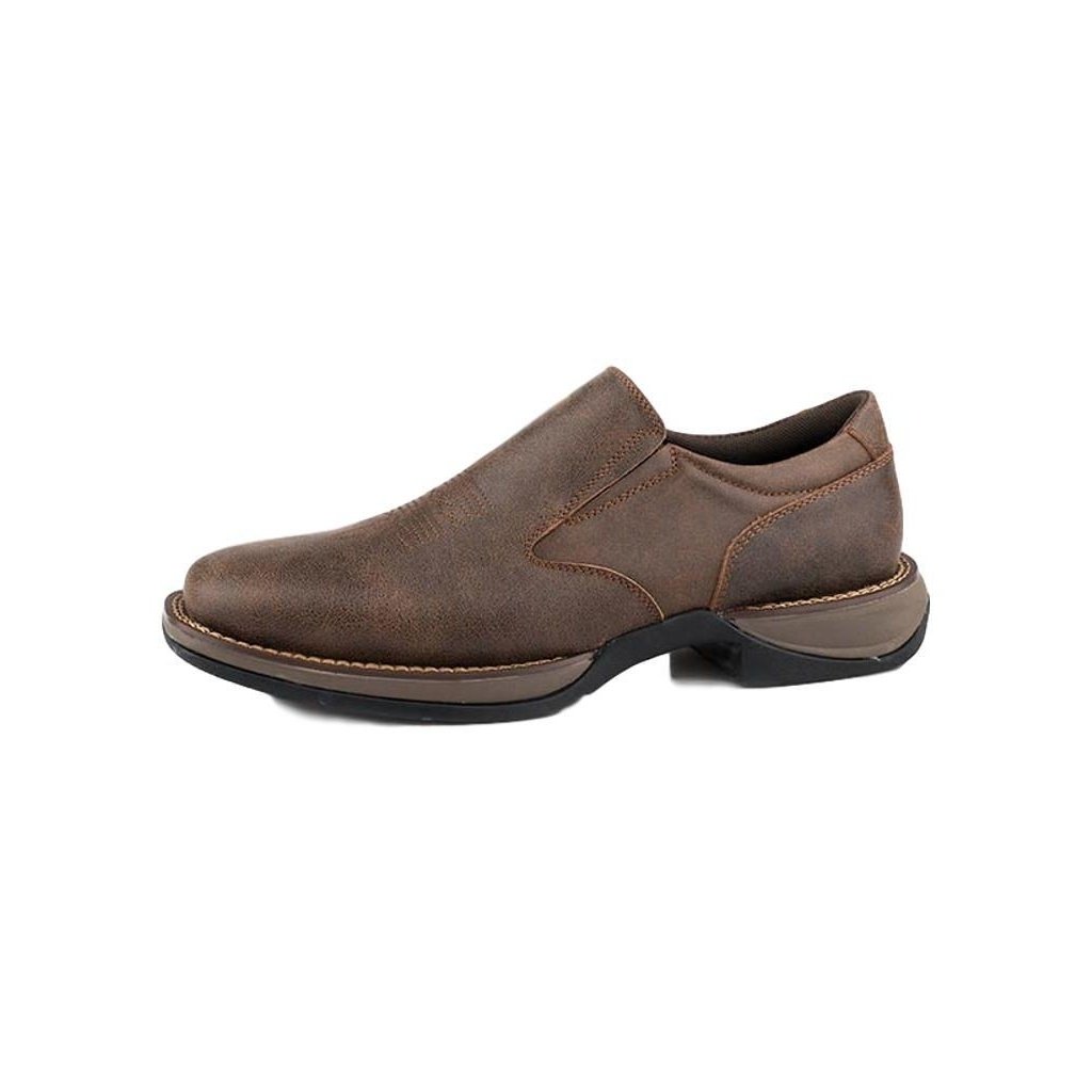 Roper Casual Shoes Men Wilder Slip On Square Brown 09-020-1685-2458 BR Image 1