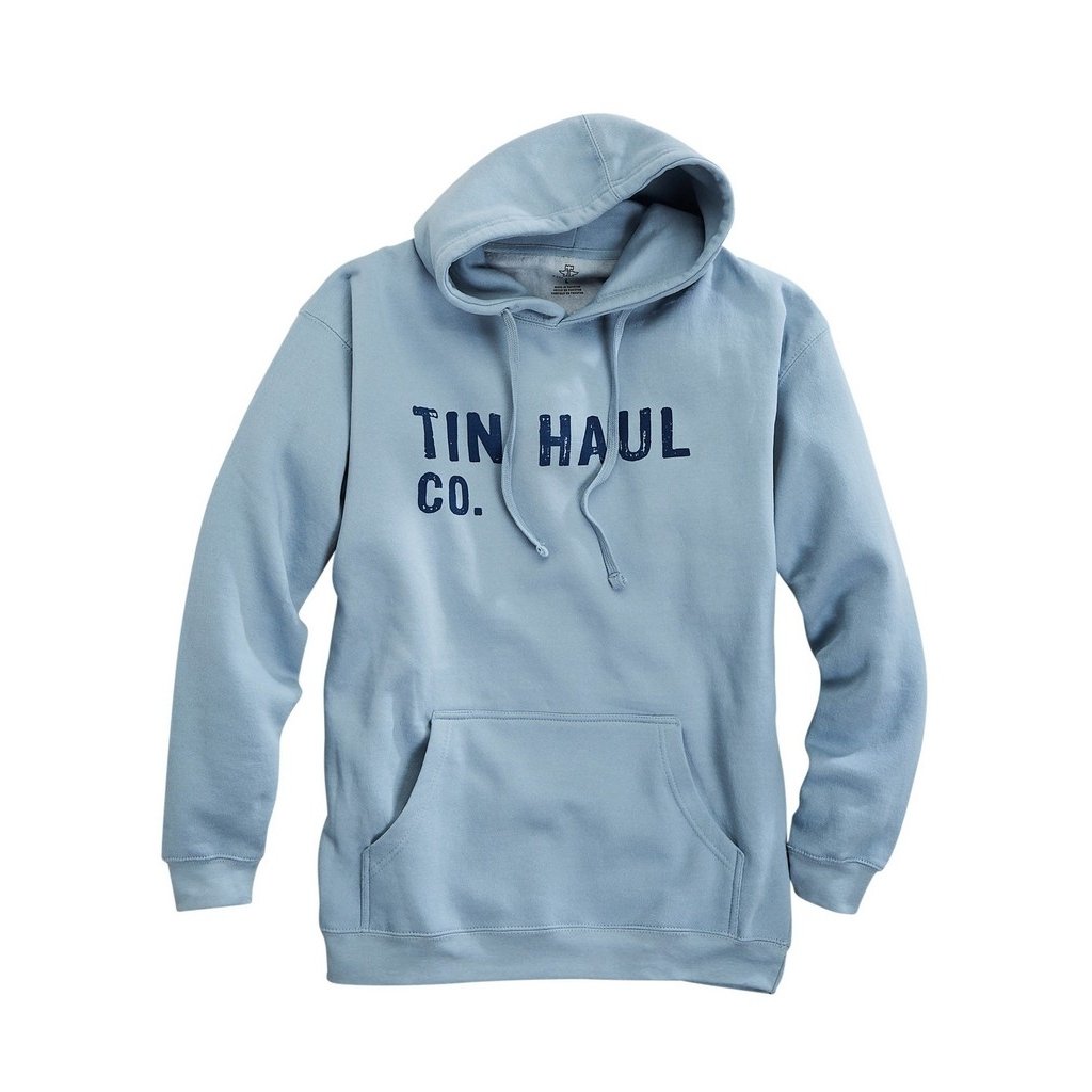 Tin Haul Western Sweatshirt Mens Hooded Blue 10-097-0300-0906 BU Image 1