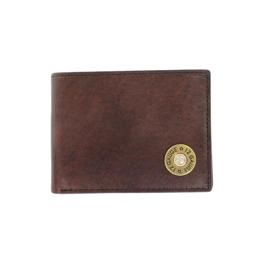 Nocona Western Wallet Mens Pass Case Shotgun Shell Bifold N5429802 Image 1