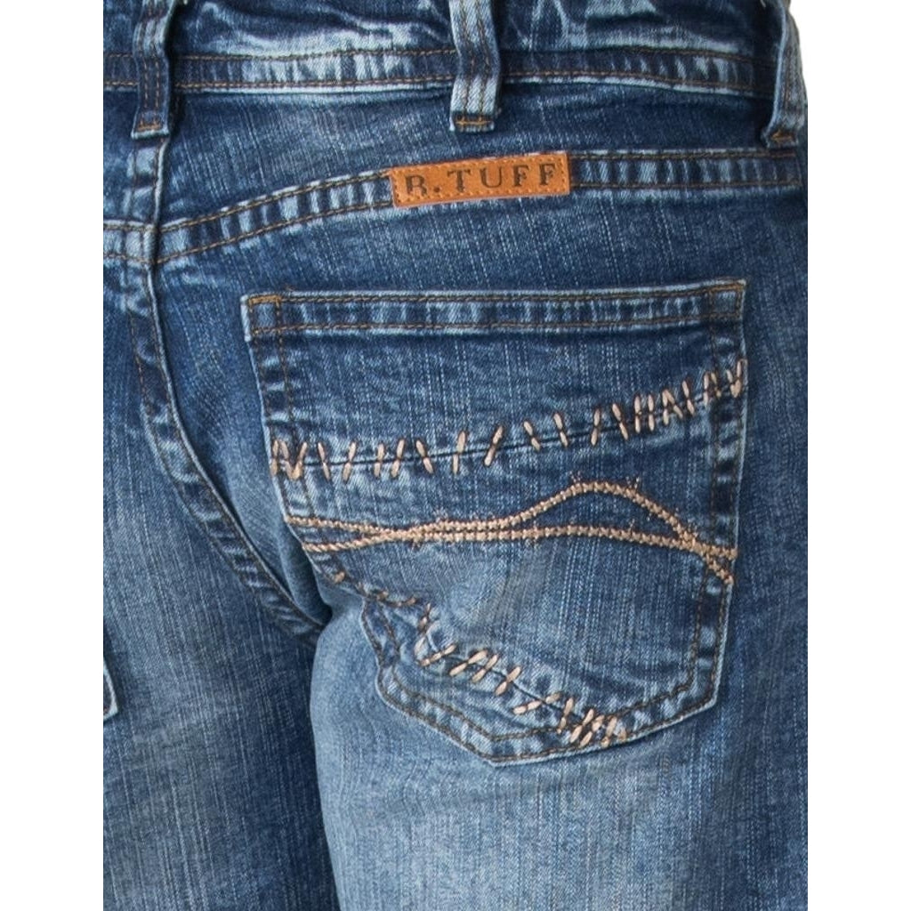 B. Tuff Western Jeans Mens B. Cruzn Bootcut Light Wash MBCRZN Image 4