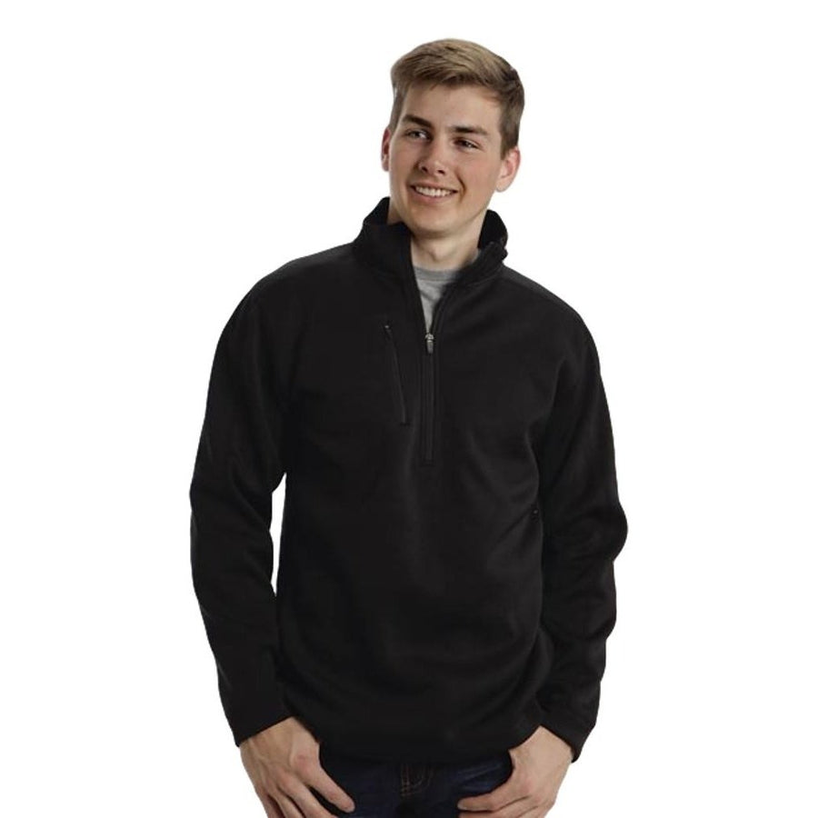 Roper Western Jacket Mens Pullover Zip Black 03-097-0198-1320 BL Image 1