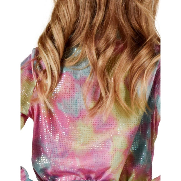 Cowgirl Tuff Western Shirt Girls L/S Cotton Candy Multicolor 100860 Image 2