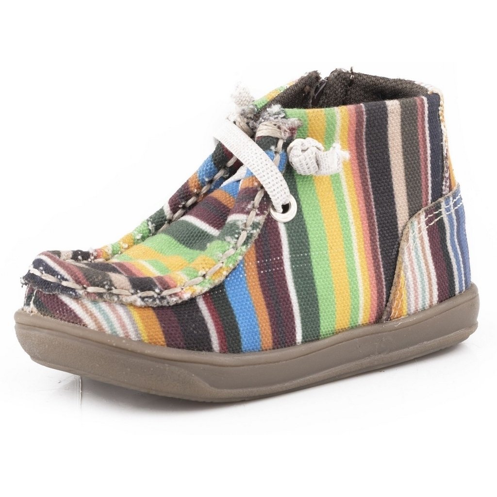 Roper Casual Shoes Girls Tommie Serape Chukka Blue 09-016-1788-3244 BU Image 1