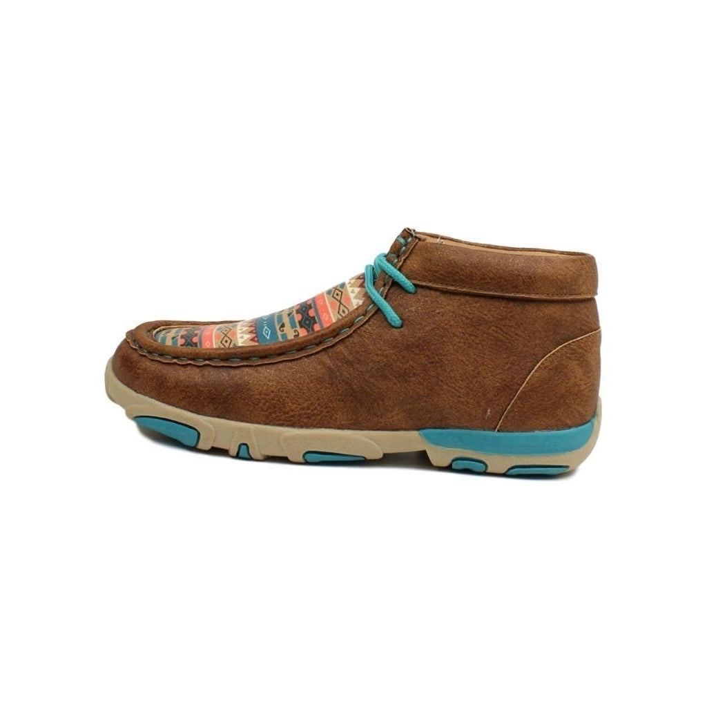 Twister Casual Shoes Girls Landry Chukka Aztec Lace Brown 446001902 Image 1