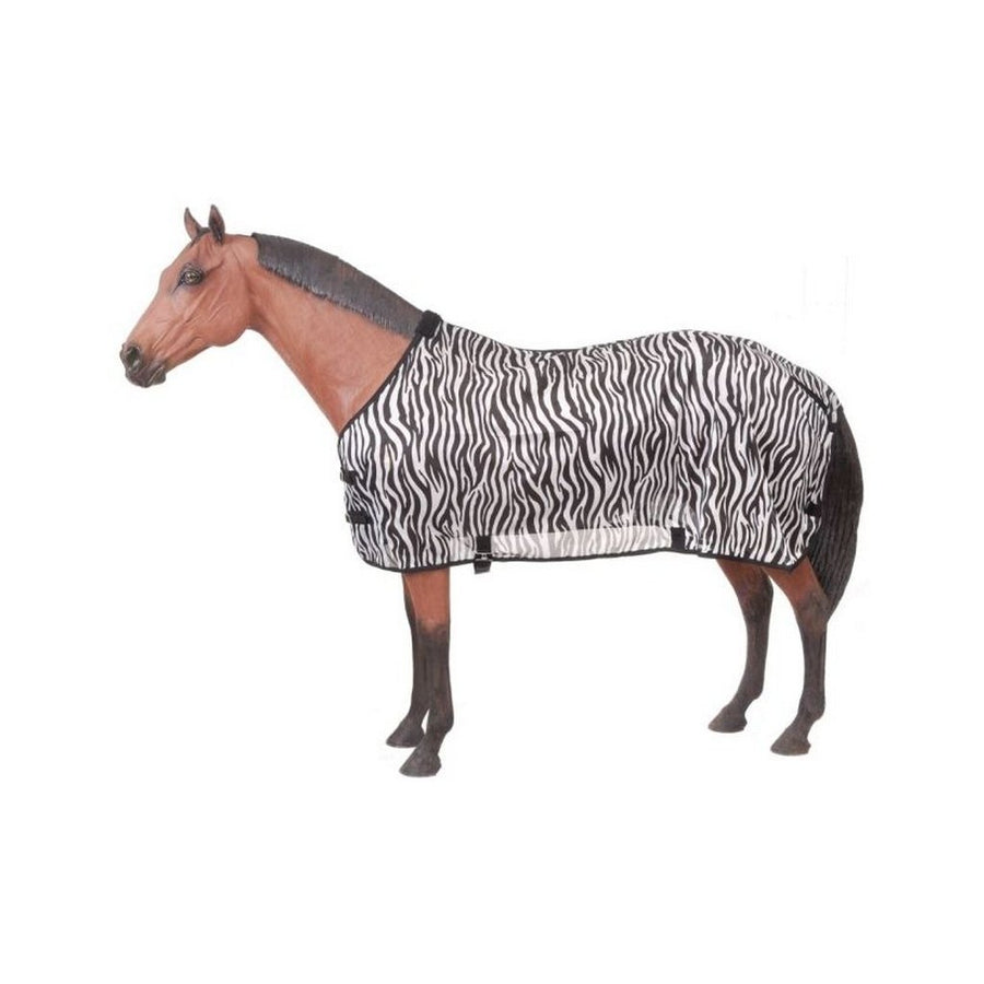 Tough 1 Sheet Fly Poly Mesh Air Circulation Pony Zebra 34-7600P Image 1