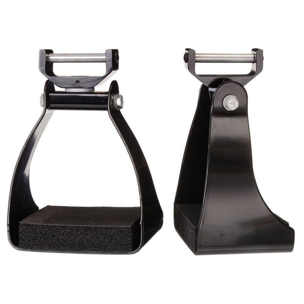 Tough 1 Stirrups Swivel and Lock Endurance Stirrup Black 57-2046 Image 1