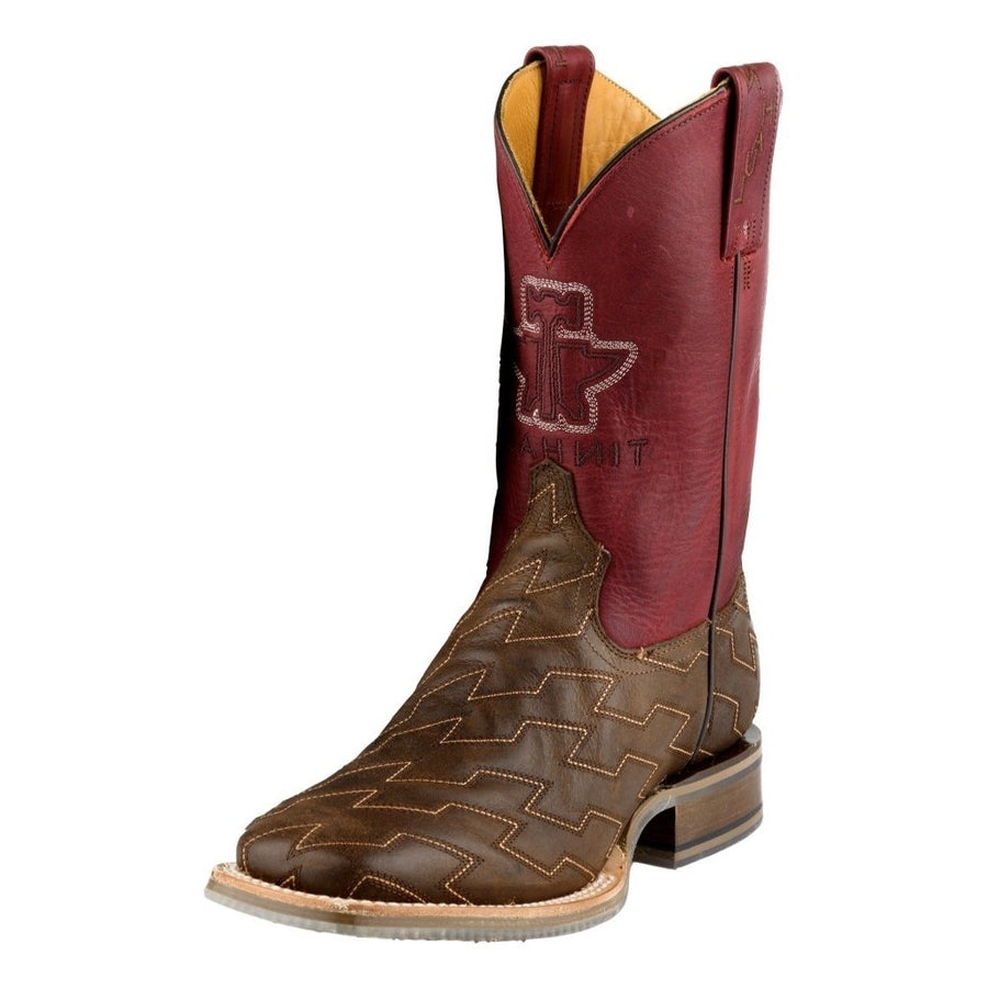 Tin Haul Western Boots Mens Sharkbite Red 14-020-0077-0526 RE Image 1