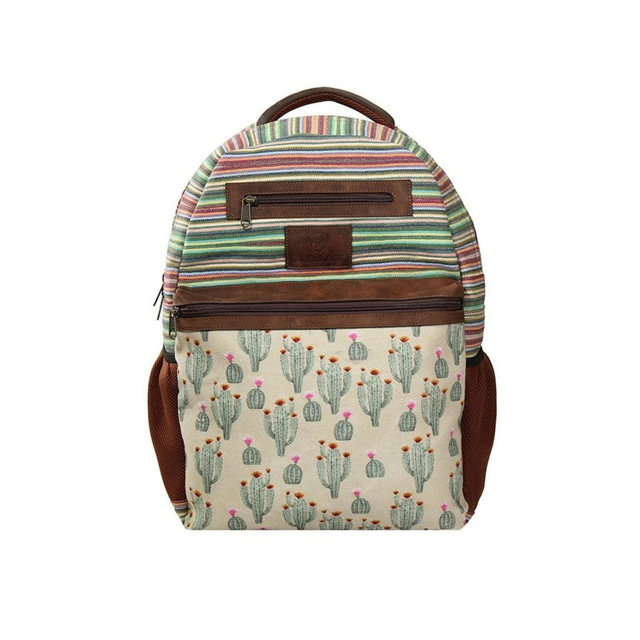 Ariat Western Backpack Striped Cactus Zipper Multi-Color A460003197 Image 1