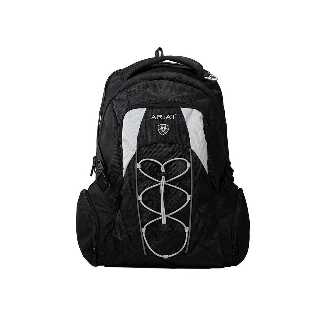 Ariat Western Backpack Durable Zip Adjustable Sport Black A460002801 Image 1