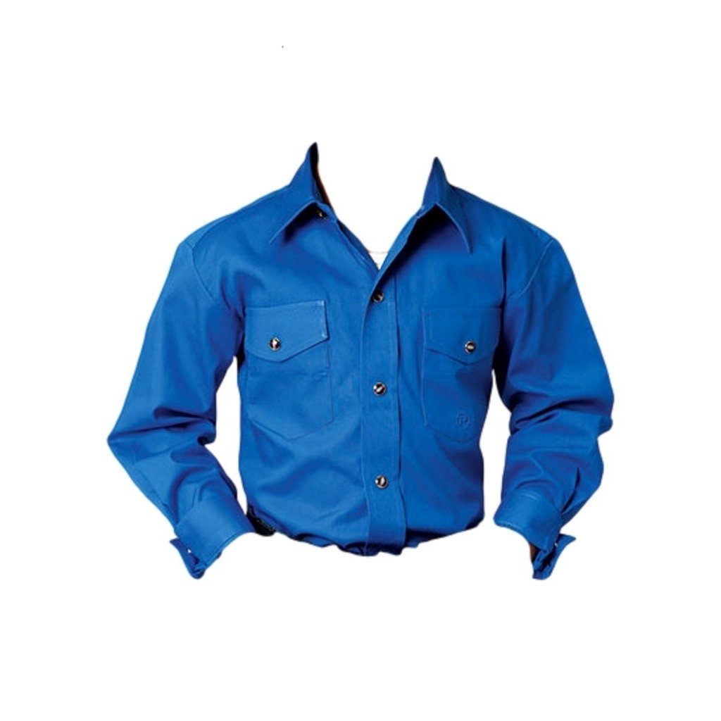 Roper Western Shirt Boys Long Sleeve Solid Blue 03-030-0265-1031 BU Image 1