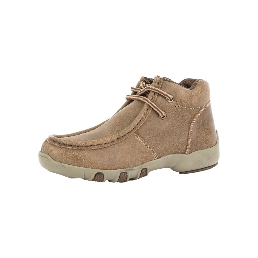 Roper Casual Shoes Boys Bode Leather Chukka Tan 09-018-1780-2010 TA Image 1