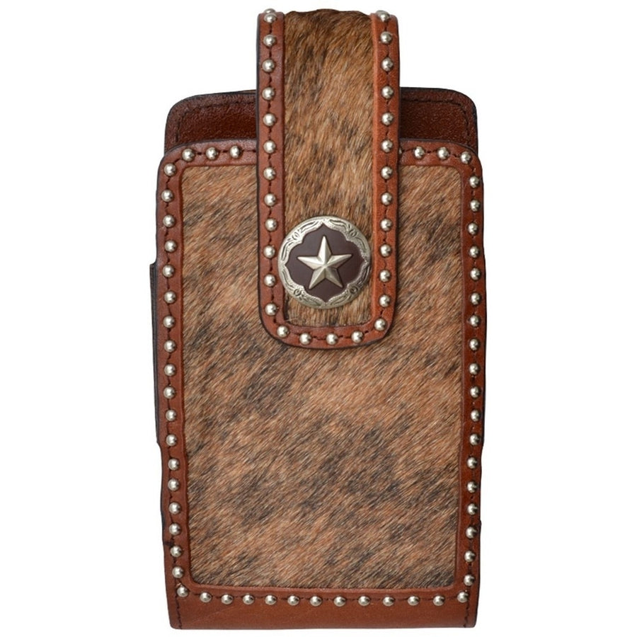 3D Western Cell Phone Case Smartphone Star Concho Brown DPH646 Image 1