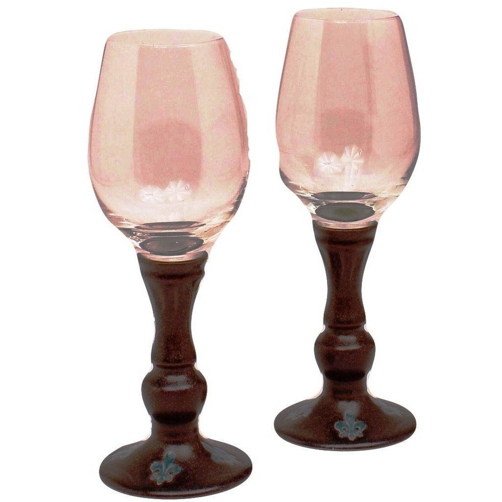 Western Moments Glasses Wine Monarch Stemware Glass 15 oz. 94440 Image 1