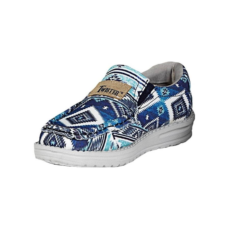 Twister Casual Shoes Boys Diego Slip On Southwest Blue 446003927 Image 1