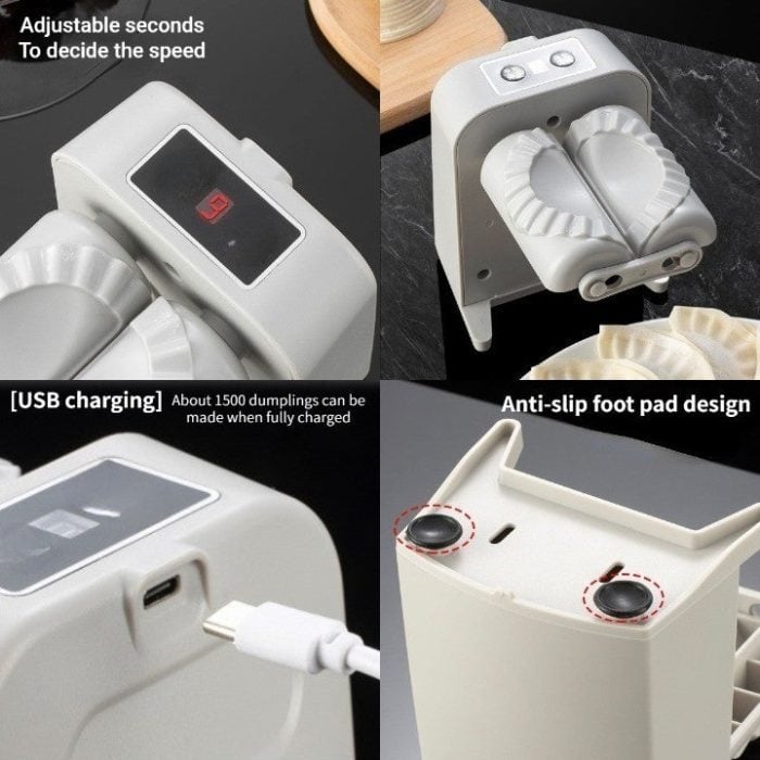 Electric Dumpling Artifact Automatic Easy Dumpling Maker Machine Kitchen Household Image 7