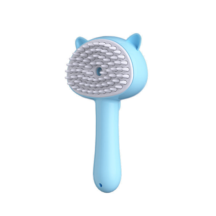 Hair Cleaning Brush With Mist Multifunctional Cat Grooming Brush Rechargeable Self Cleaning Slicker Brush For Pets Dogs Image 2