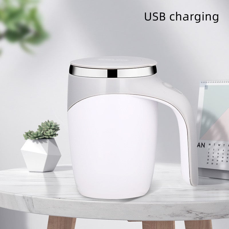 Rechargeable Model Automatic Stirring Cup Coffee Cup High Value Electric Stirring Cup Lazy Milkshake Rotating Magnetic Image 8