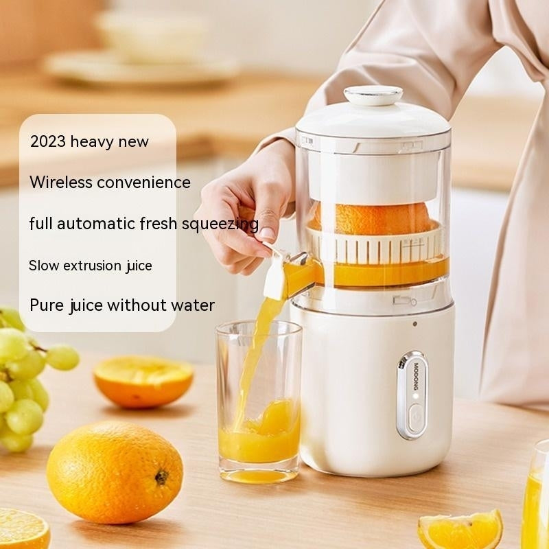 Multifunctional Wireless Electric Juicer Steel Orange Lemon Blender USB Portable Mini Fruit Squeezer Pressure Juicer Image 3