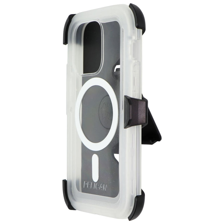 Pelican Voyager Magnetic Case for MagSafe for iPhone 14 Pro - Clear/White Image 1