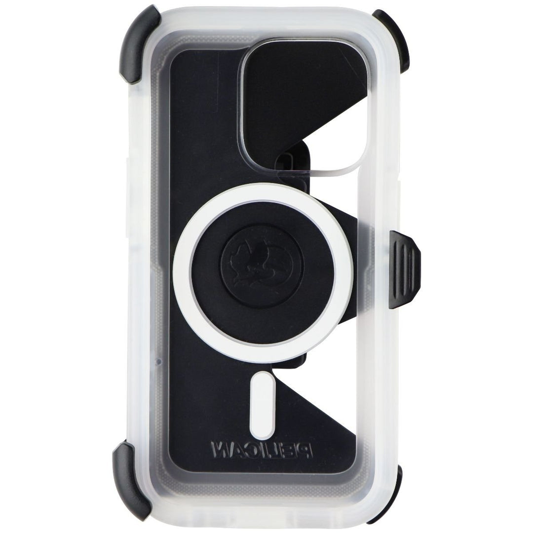 Pelican Voyager Magnetic Case for MagSafe for iPhone 14 Pro - Clear/White Image 3