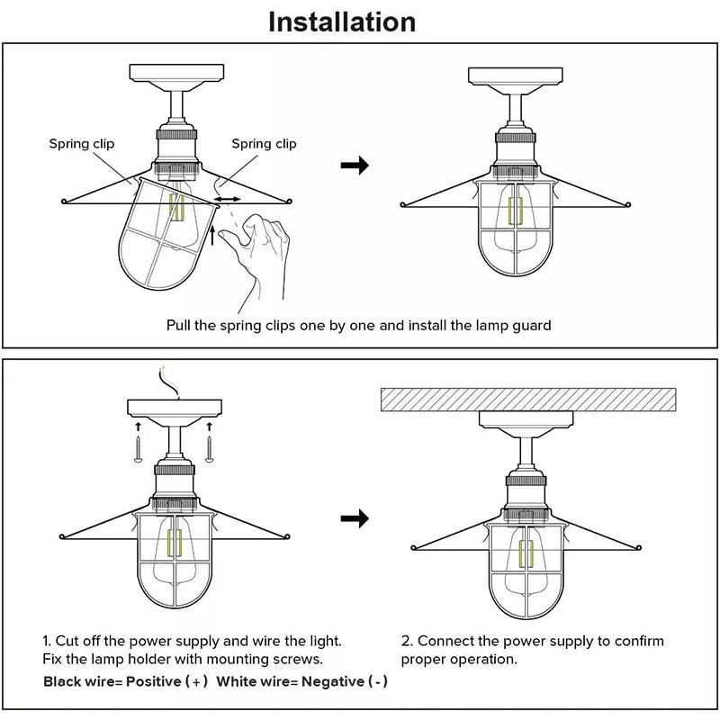 12V RV LED Ceiling Light Matte Black 9.5in Vintage Style 3500K for Trailer Kitchen Image 4