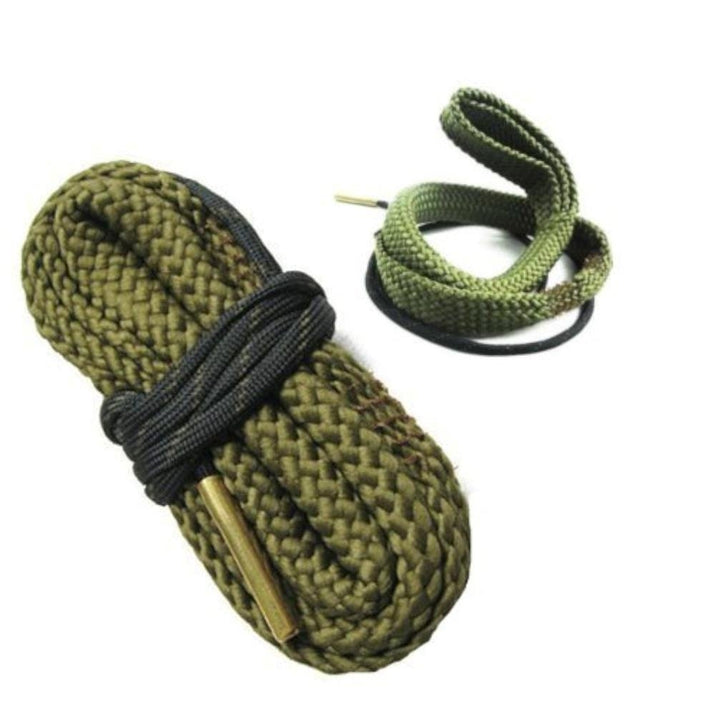 WM 9mm 357 Gun Pistol Bore Cleaning Rope Snake with Inline Bronze Brush - 2 Pack Image 1