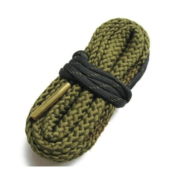 WM 9mm 357 Gun Pistol Bore Cleaning Rope Snake with Inline Bronze Brush - 2 Pack Image 2