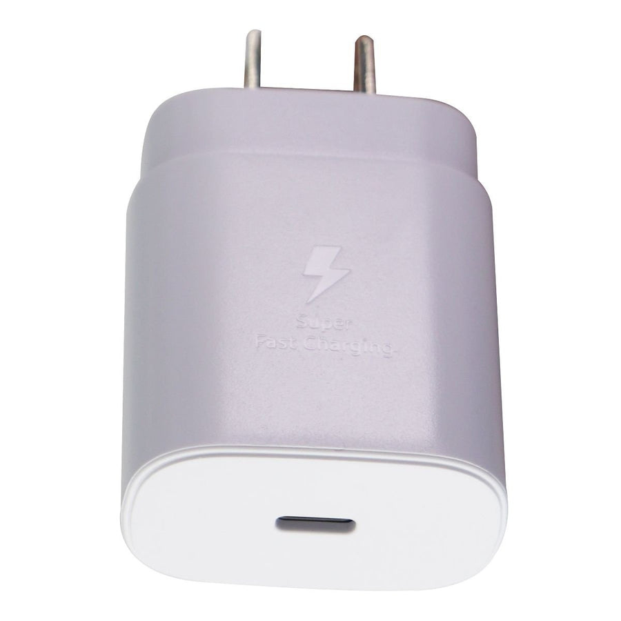 Samsung USB-C (Type C) Super Fast Wall Charger Travel Adapter - White (EP-TA800) Image 1