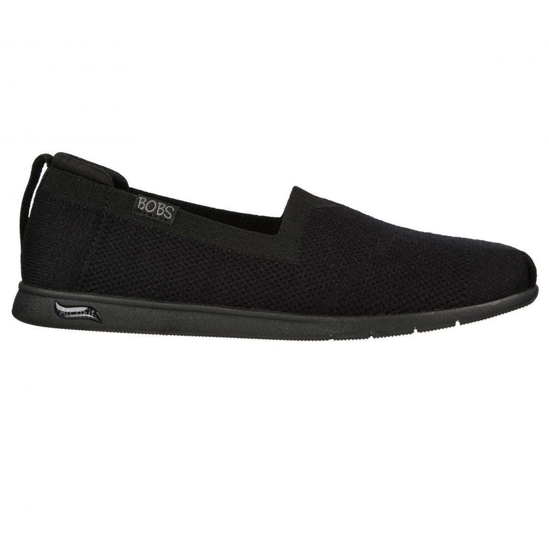 Skechers Womens Arch Fit Plush - Breezy Babe Slip-On Black/Black - 114109-BBK black/black Image 1