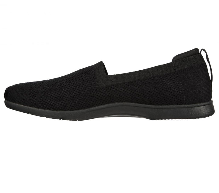 Skechers Womens Arch Fit Plush - Breezy Babe Slip-On Black/Black - 114109-BBK black/black Image 3